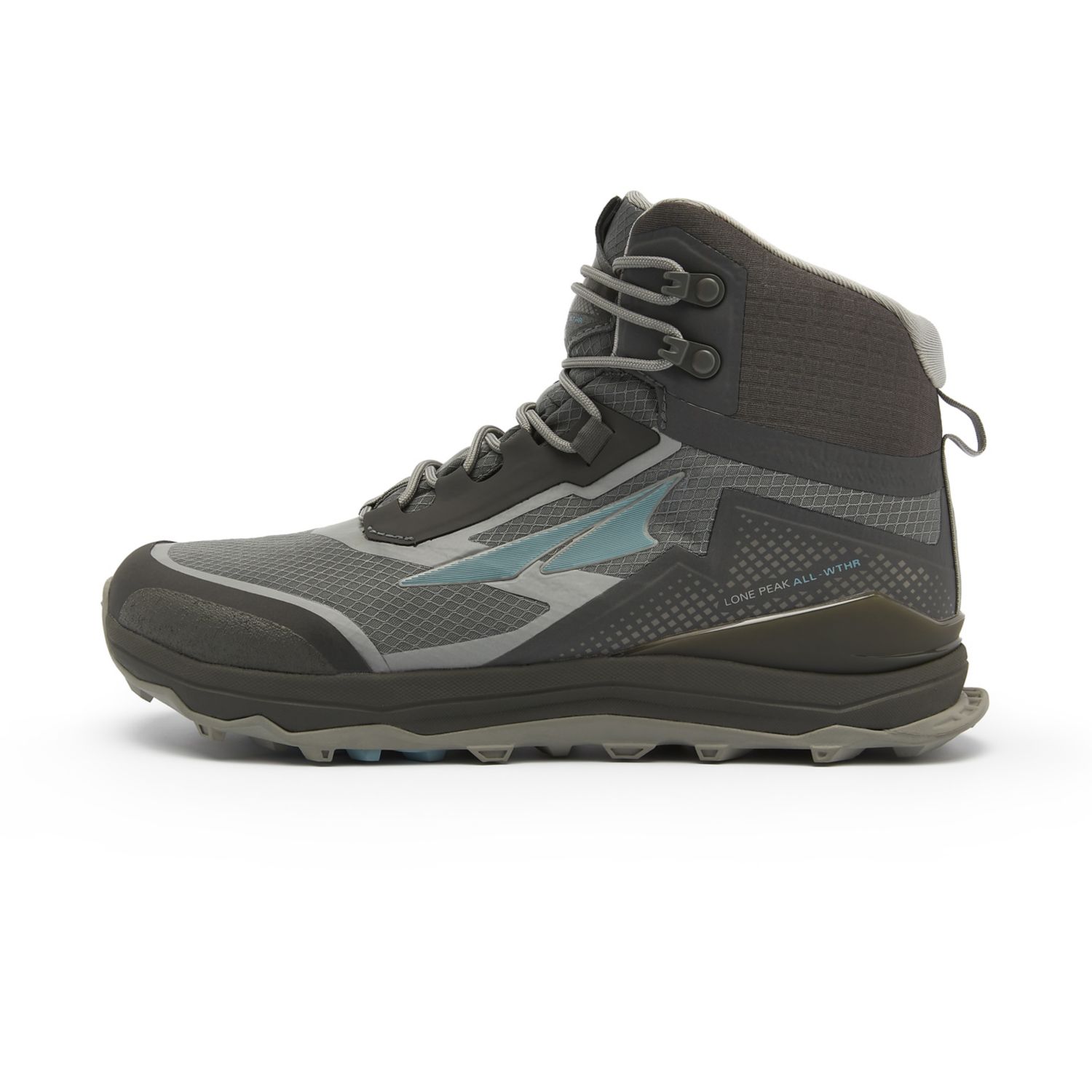 Botas Montaña Altra Lone Peak All-wthr Mid Mujer Gris Verde | Argentina-59682709