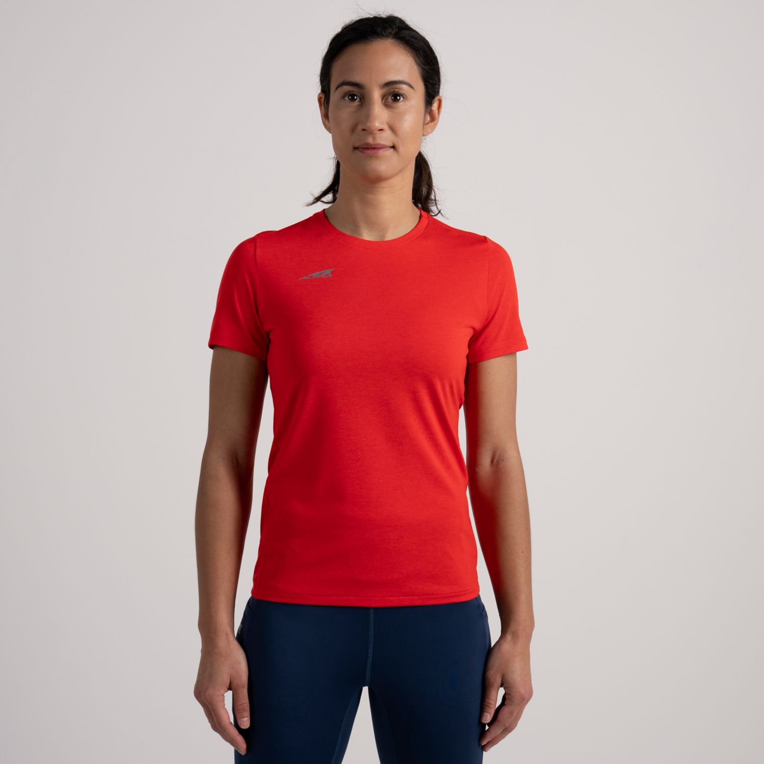 Camiseta Altra Core Mujer Rojas | Argentina-37014289