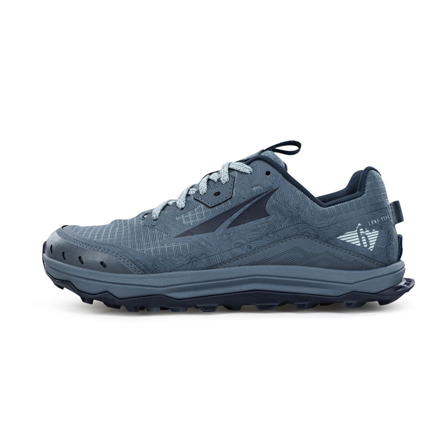 Zapatillas De Trail Running Altra Lone Peak 6 Mujer Azul Marino Azules Claro | Argentina-01234799