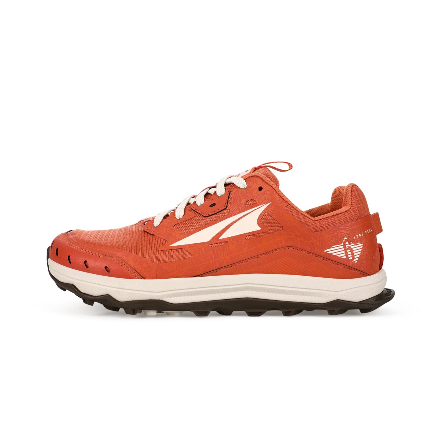 Zapatillas De Trail Running Altra Lone Peak 6 Mujer Rojas Gris | Argentina-41978529