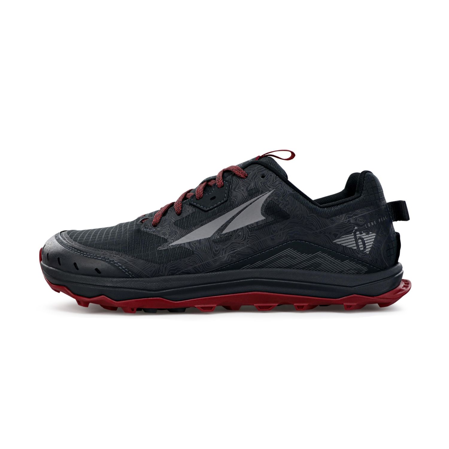 Zapatillas De Trail Running Altra Lone Peak 6 Hombre Negras Gris | Argentina-96234019