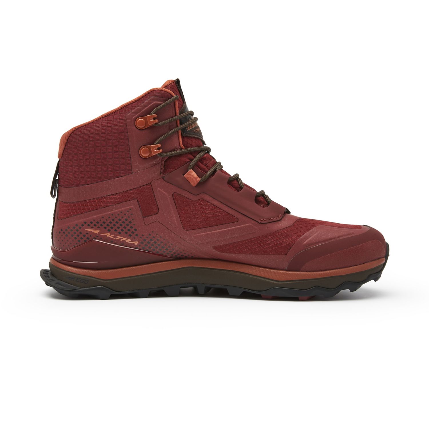 Botas Montaña Altra Lone Peak All-wthr Mid Hombre Burdeos | Argentina-61073929