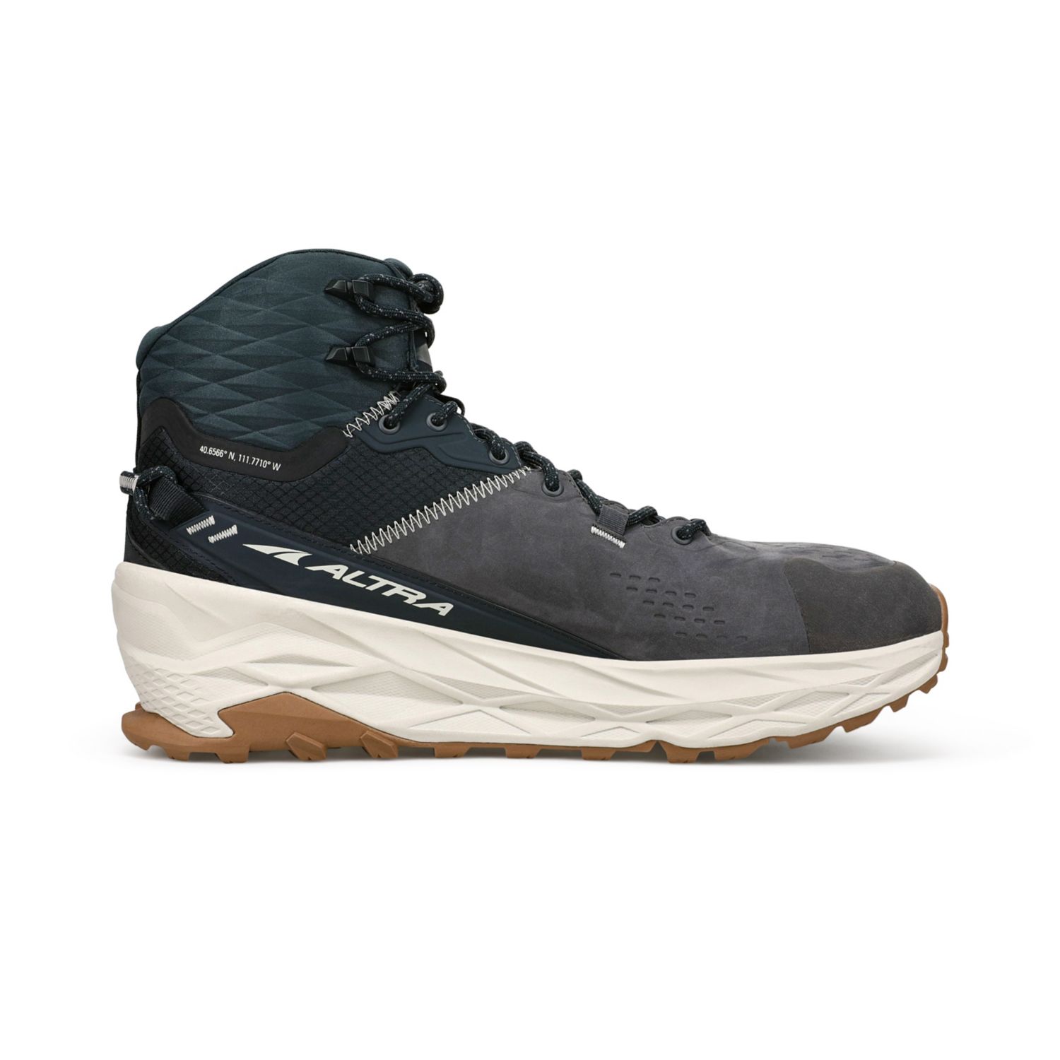 Botas Montaña Altra Olympus 5 Hike Mid Gtx Hombre Negras Gris | Argentina-03486959