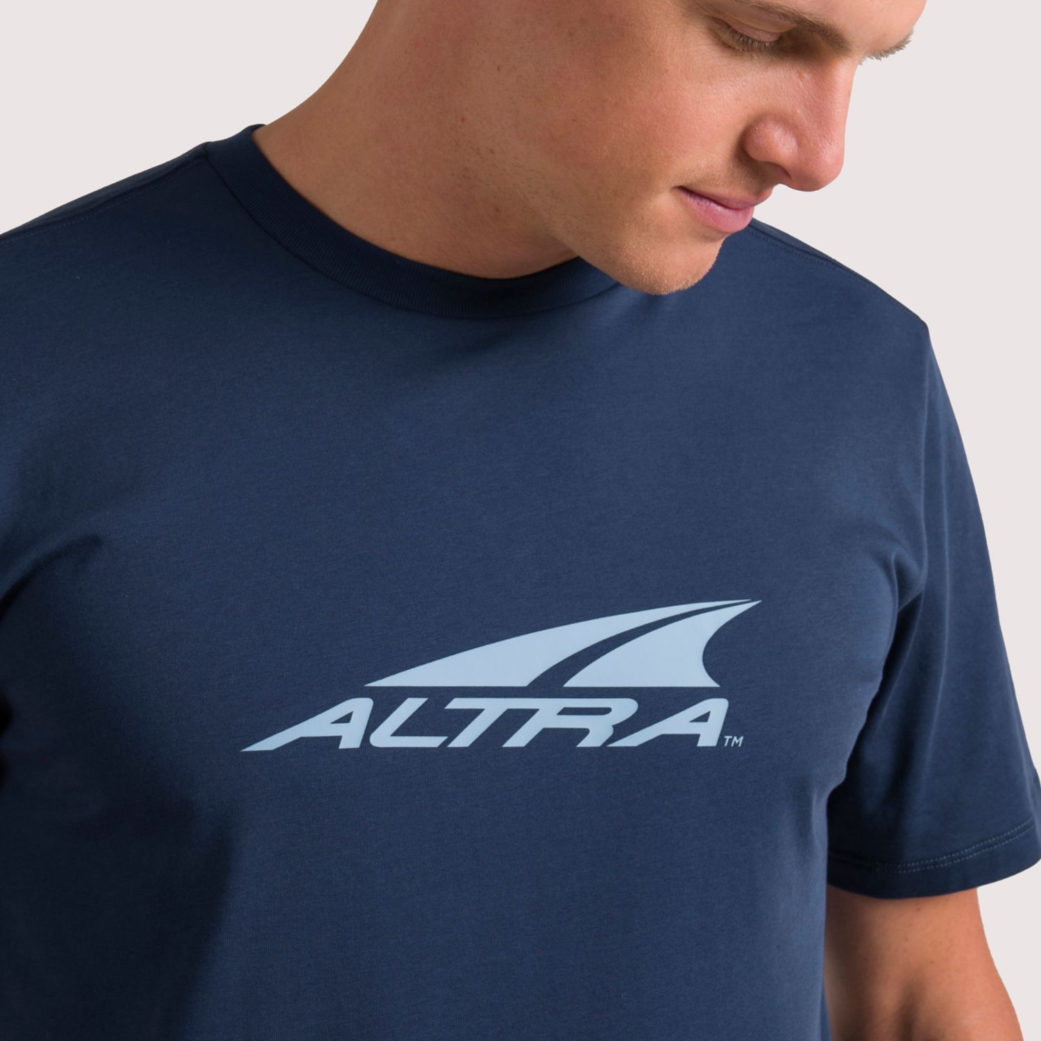 Camiseta Altra Everyday Recycled Hombre Azules | Argentina-61920379