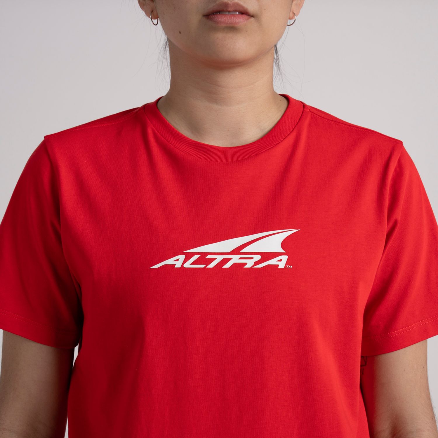 Camiseta Altra Everyday Recycled Mujer Rojas | Argentina-98034269