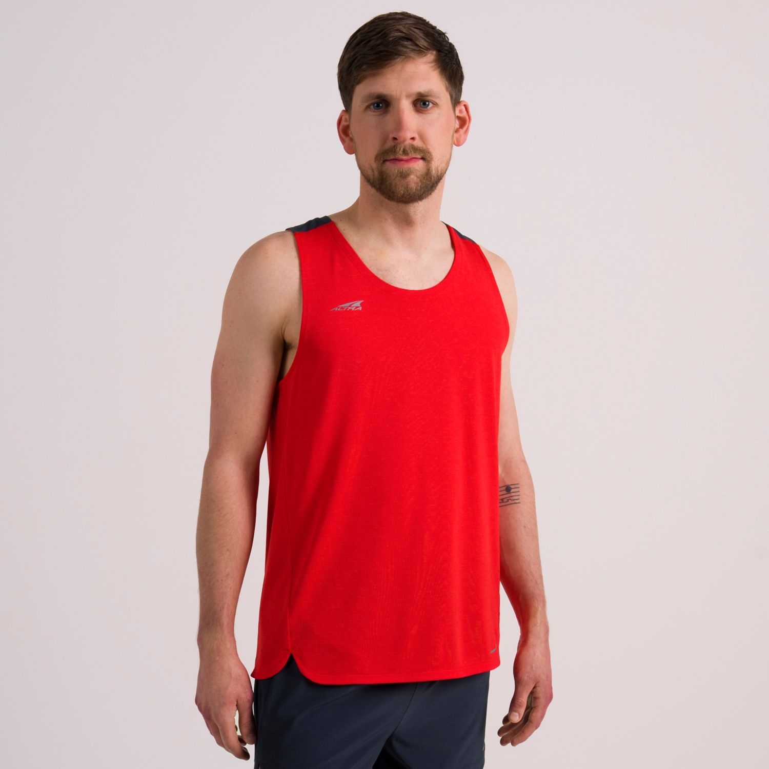 Camiseta Tirantes Altra Vanish Hombre Rojas | Argentina-25049879