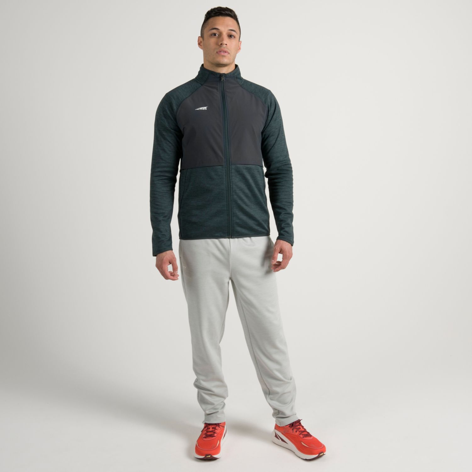 Chaqueta Para Correr Altra Everyday Híbrido Hombre Verde Oscuro | Argentina-15867939