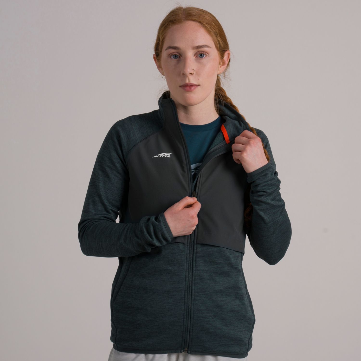 Chaqueta Para Correr Altra Everyday Híbrido Mujer Verde Oscuro | Argentina-51709839