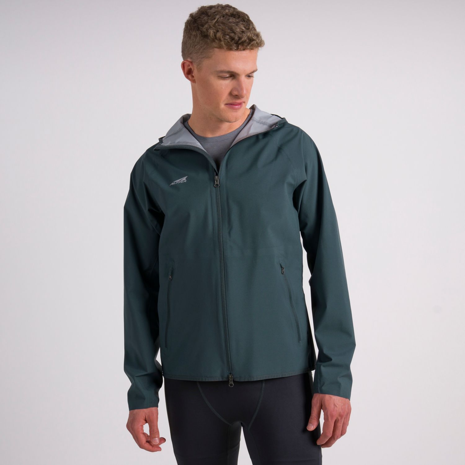 Chaqueta Para Correr Altra Impermeables Hombre Verde Oscuro | Argentina-61534909