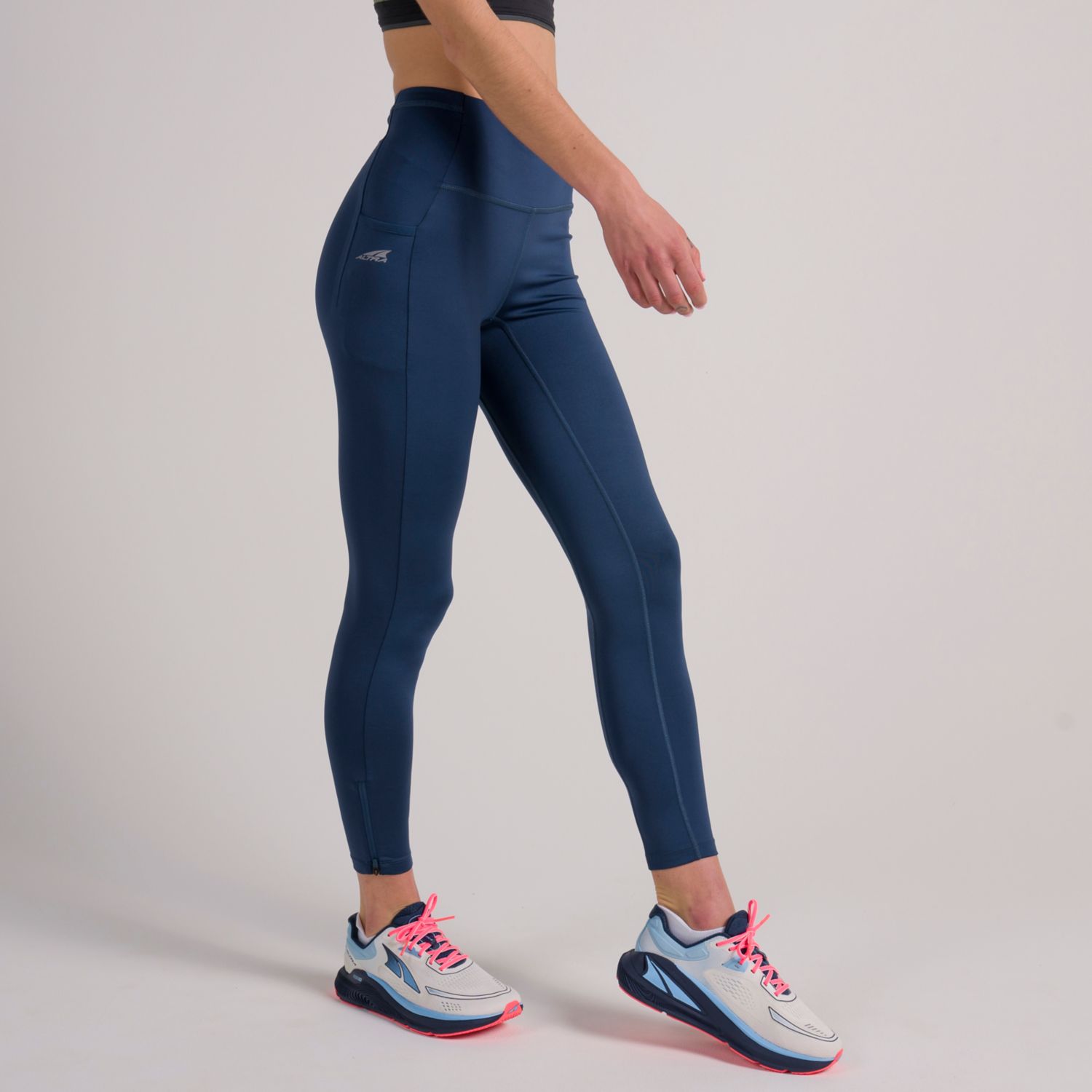 Mallas Para Correr Altra Core Crop Mujer Azules | Argentina-94152379