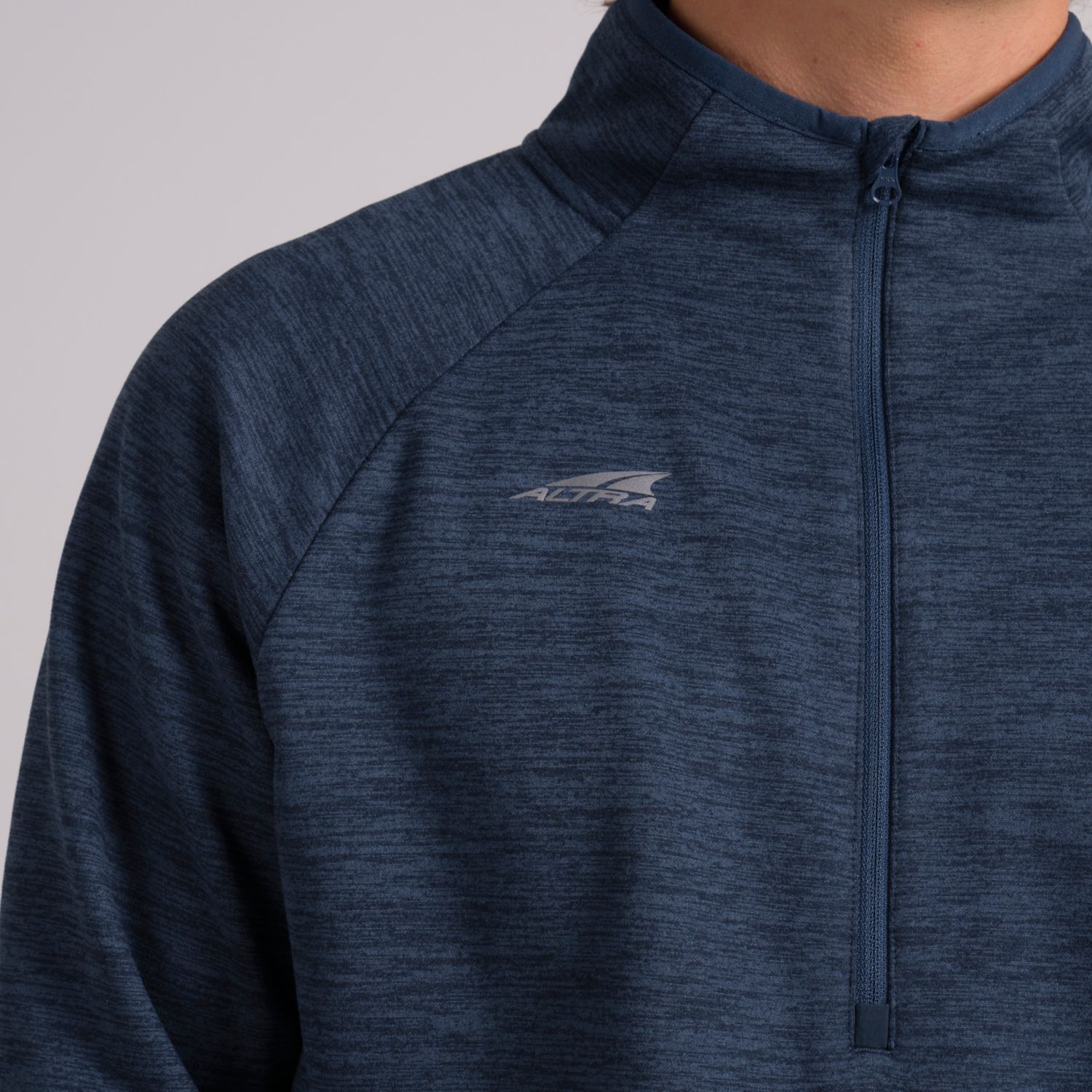 Pullover Altra Core 1/2 Zip Hombre Azules | Argentina-80631749