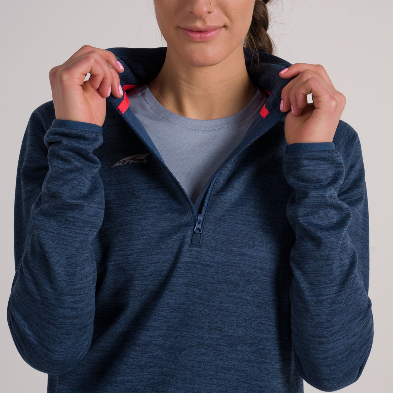 Pullover Altra Core 1/2 Zip Mujer Azules | Argentina-67139529