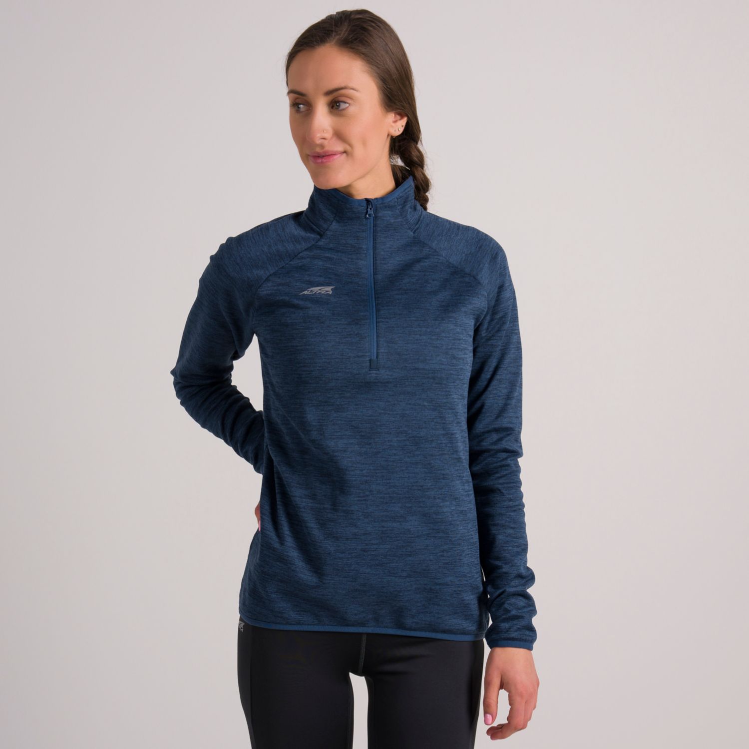 Pullover Altra Core 1/2 Zip Mujer Azules | Argentina-67139529