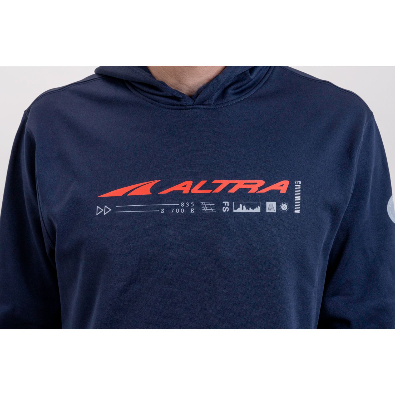 Sudadera Con Capucha Altra Classic Hombre Azul Marino | Argentina-92375189