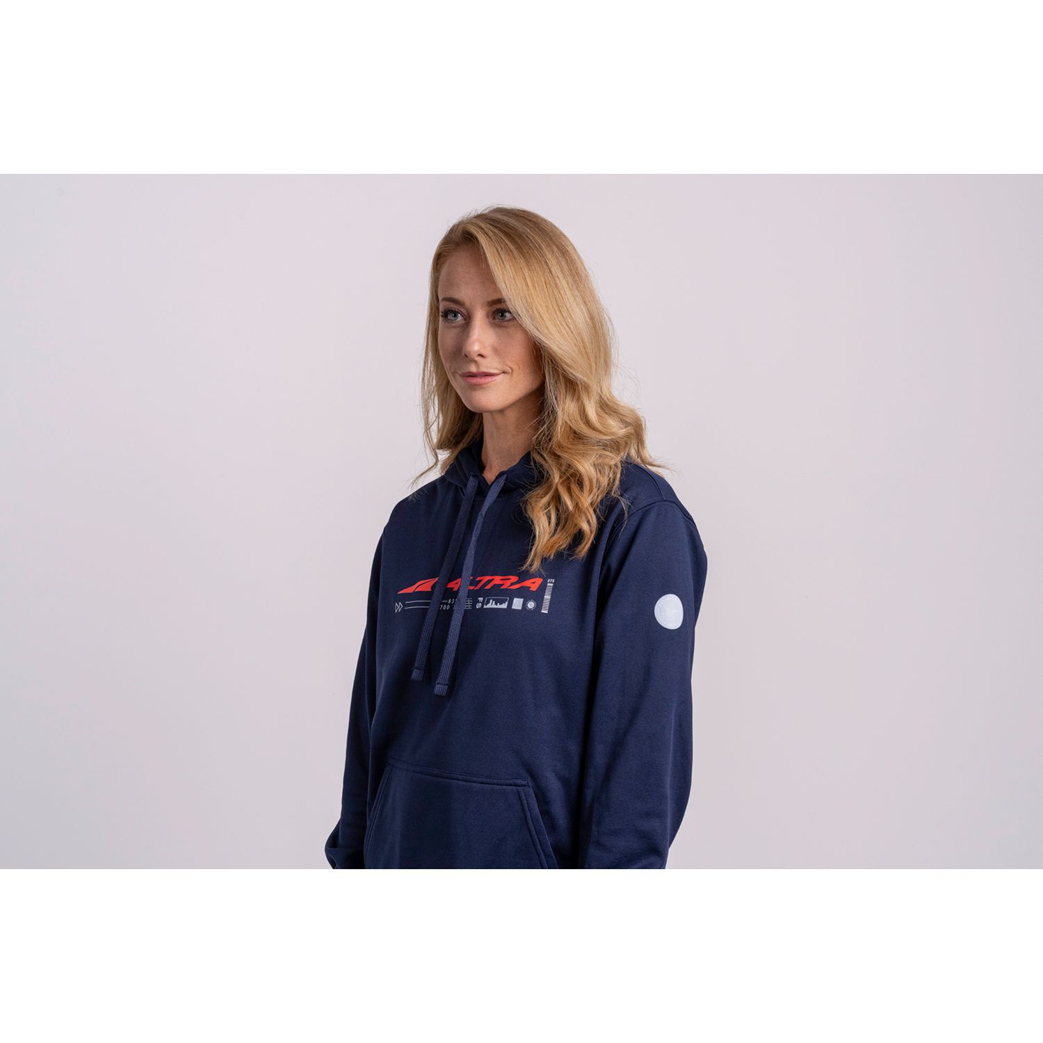 Sudadera Con Capucha Altra Classic Mujer Azul Marino | Argentina-17649509