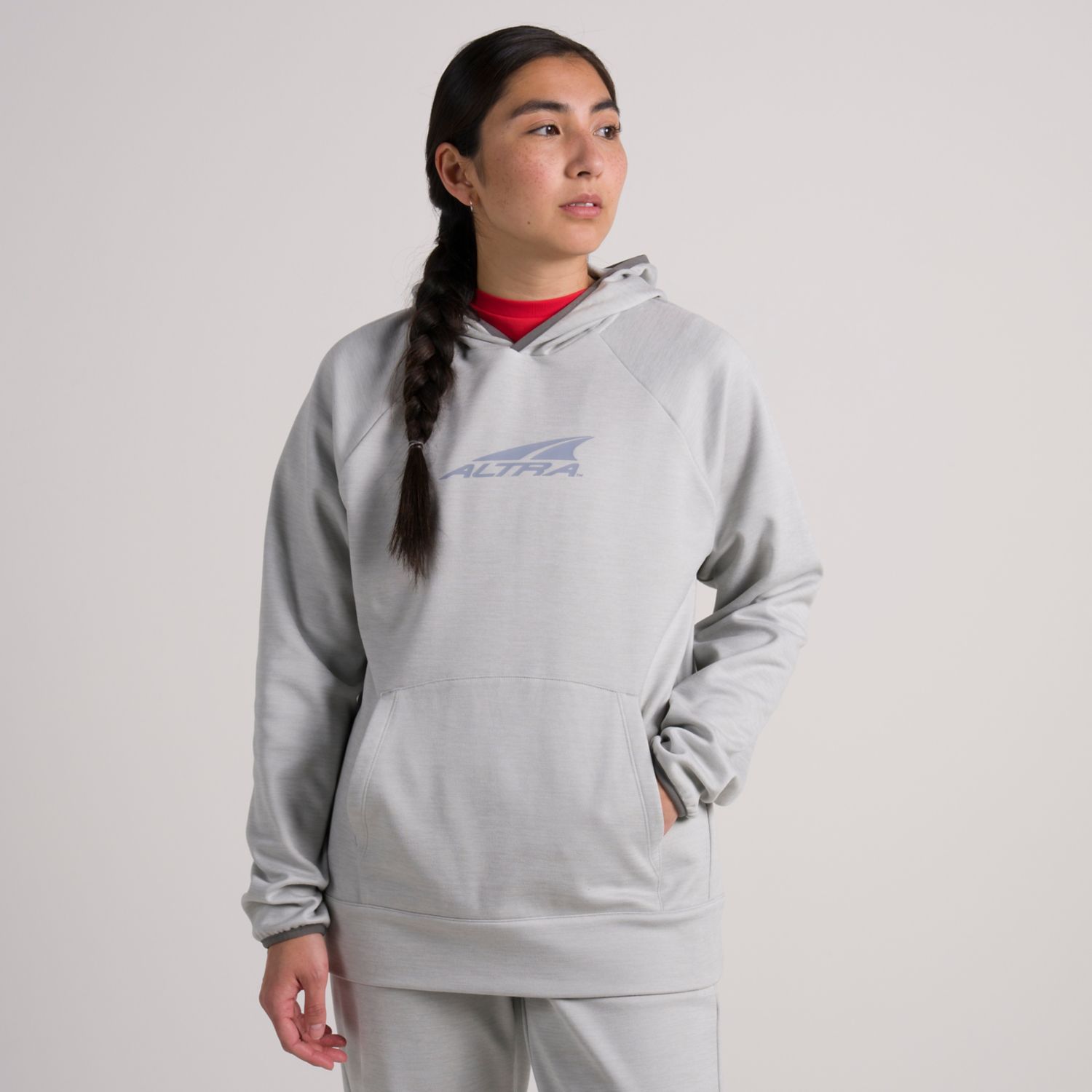 Sudadera Con Capucha Altra Everyday Mujer Gris | Argentina-34086719