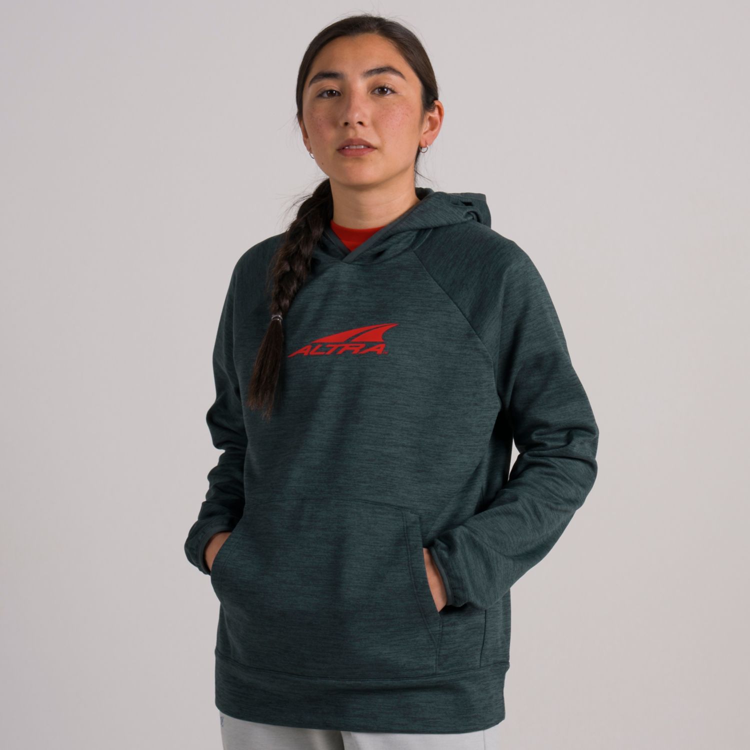 Sudadera Con Capucha Altra Everyday Mujer Verde Oscuro | Argentina-57893149