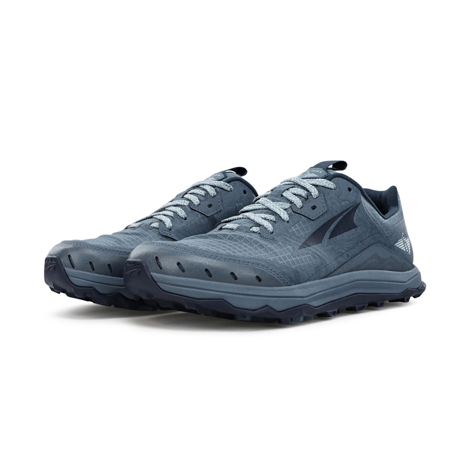 Zapatillas De Trail Running Altra Lone Peak 6 Mujer Azul Marino Azules Claro | Argentina-01234799