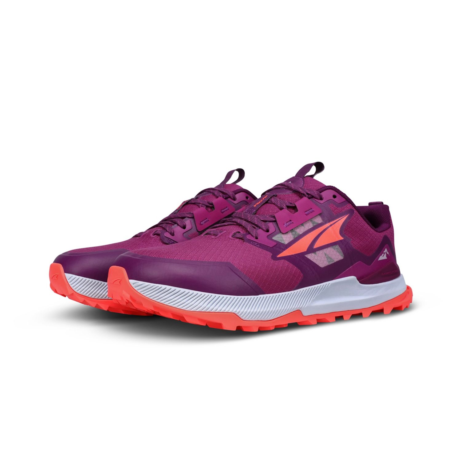 Zapatillas De Trail Running Altra Lone Peak 7 Mujer Moradas Naranjas | Argentina-03251949