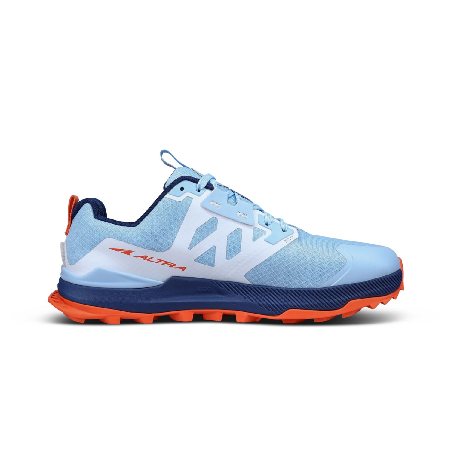 Zapatillas De Trail Running Altra Lone Peak 7 Mujer Azules Naranjas | Argentina-16482309