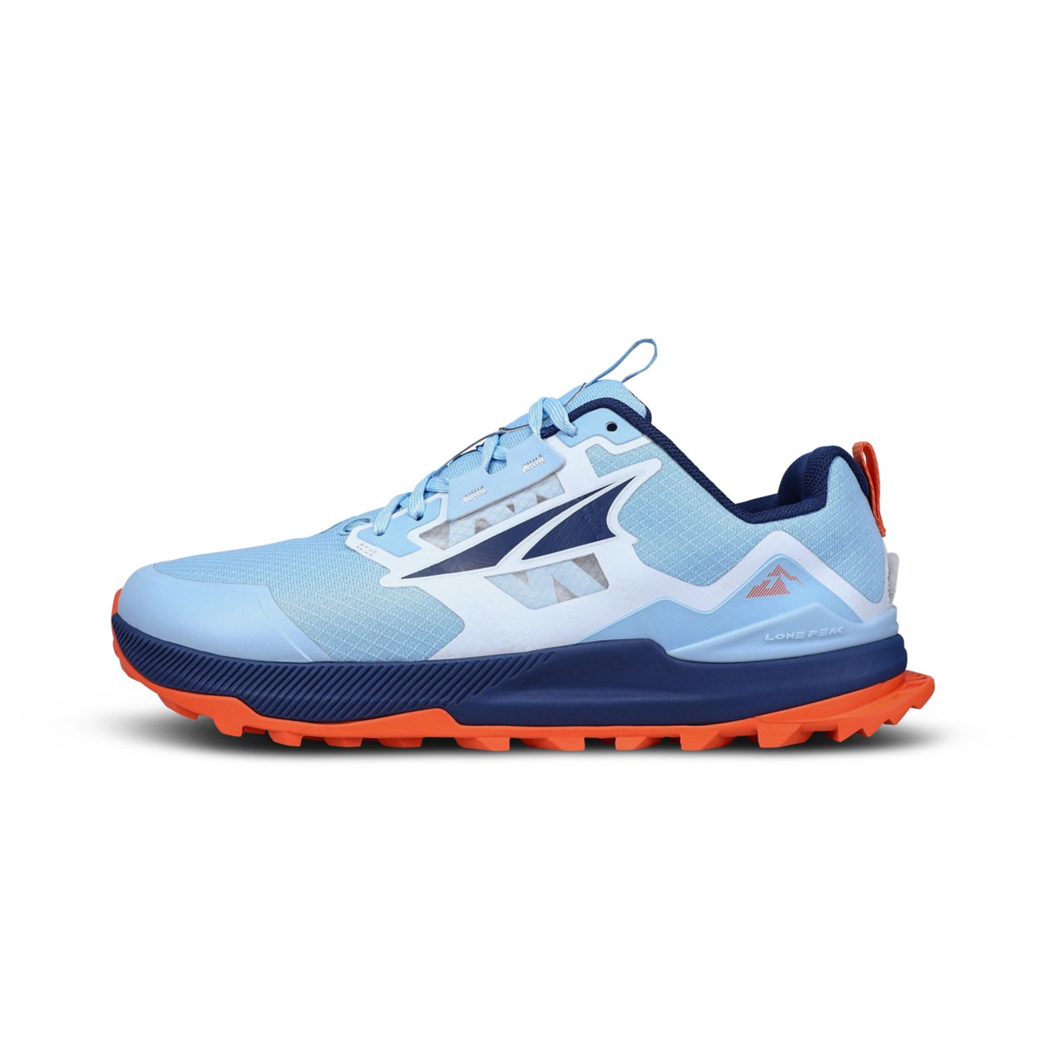 Zapatillas De Trail Running Altra Lone Peak 7 Mujer Azules Naranjas | Argentina-16482309