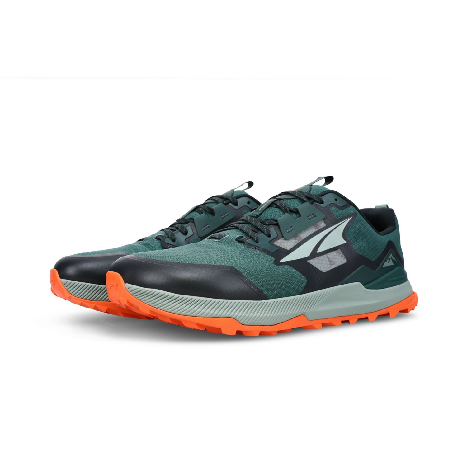 Zapatillas De Trail Running Altra Lone Peak 7 Hombre Verde Negras Naranjas | Argentina-24768539