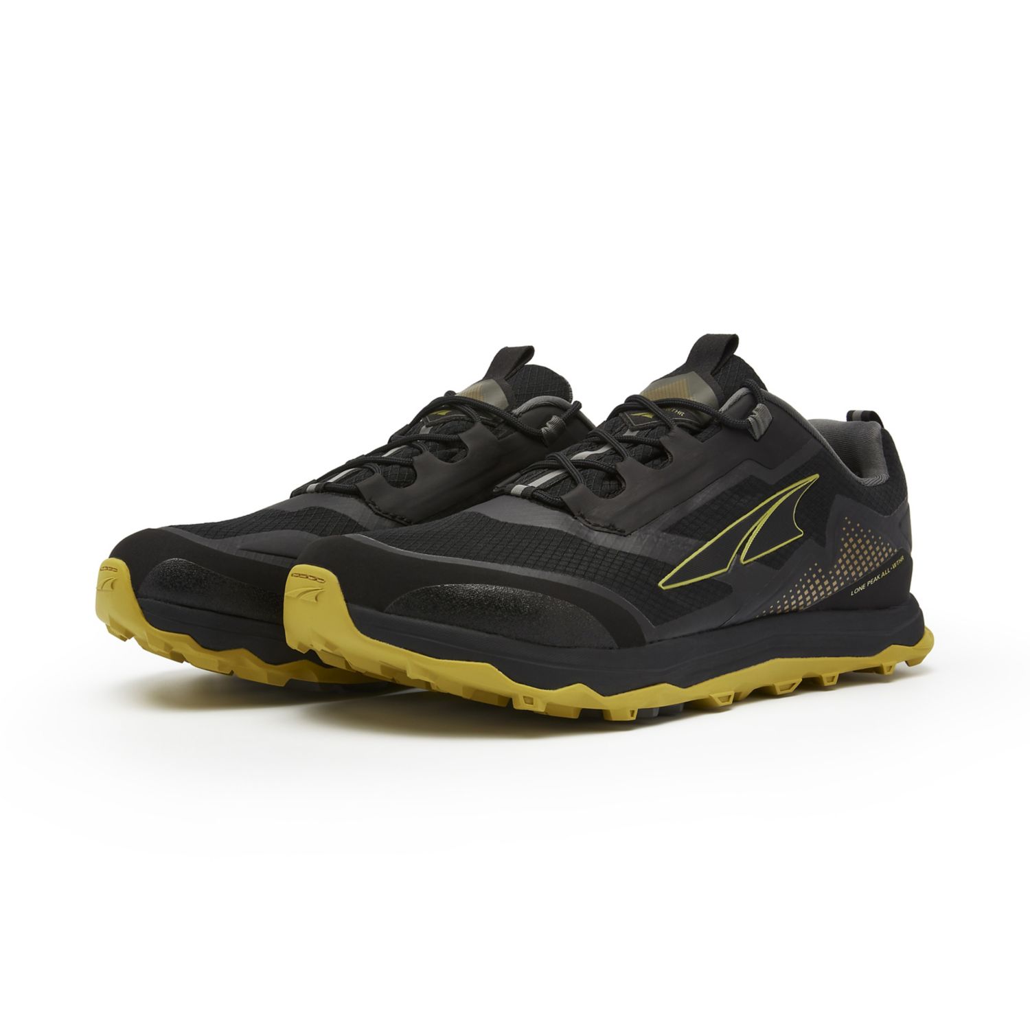 Zapatillas De Trail Running Altra Lone Peak All-wthr Low Hombre Negras Amarillo | Argentina-36147589