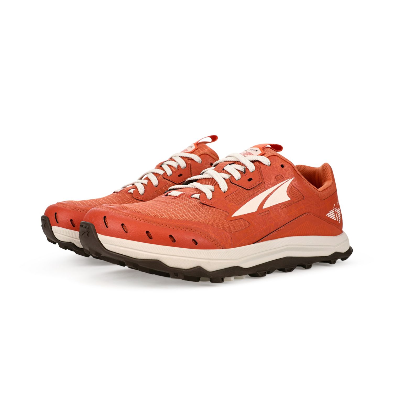 Zapatillas De Trail Running Altra Lone Peak 6 Mujer Rojas Gris | Argentina-41978529