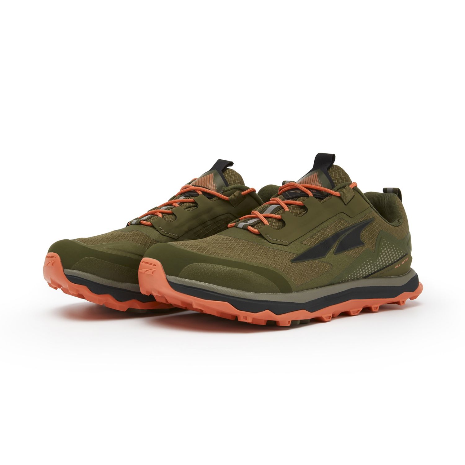 Zapatillas De Trail Running Altra Lone Peak All-wthr Low Mujer Verde Oliva | Argentina-79803129