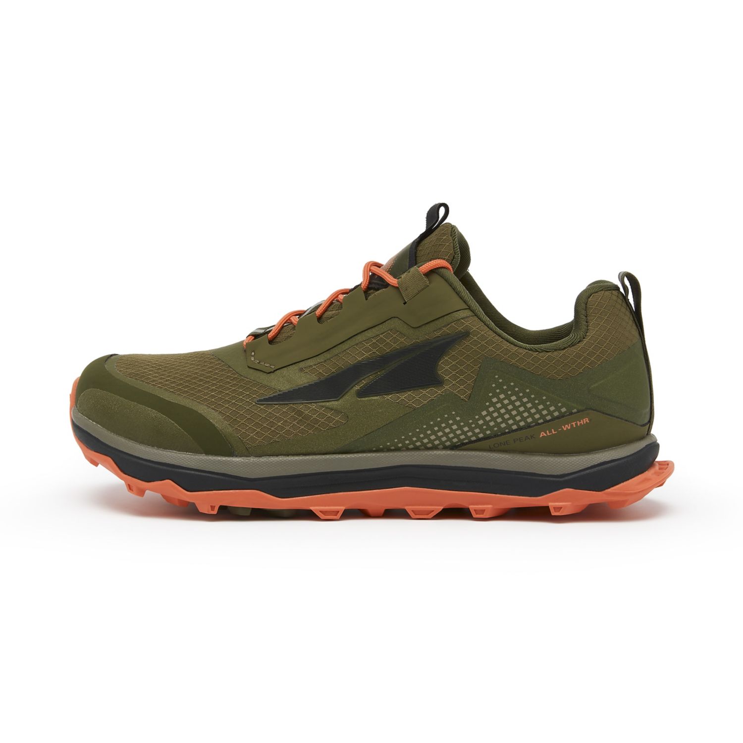 Zapatillas De Trail Running Altra Lone Peak All-wthr Low Mujer Verde Oliva | Argentina-79803129