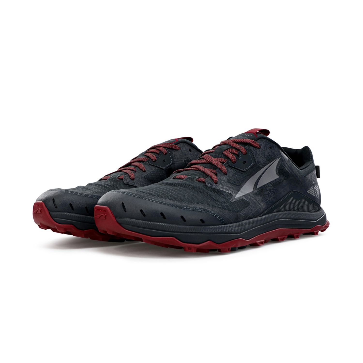 Zapatillas De Trail Running Altra Lone Peak 6 Hombre Negras Gris | Argentina-96234019