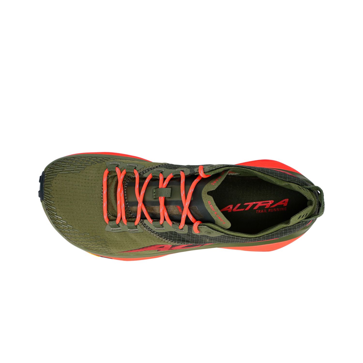 Zapatillas De Trail Running Altra Mont Blanc Hombre Verde Oliva | Argentina-31750469