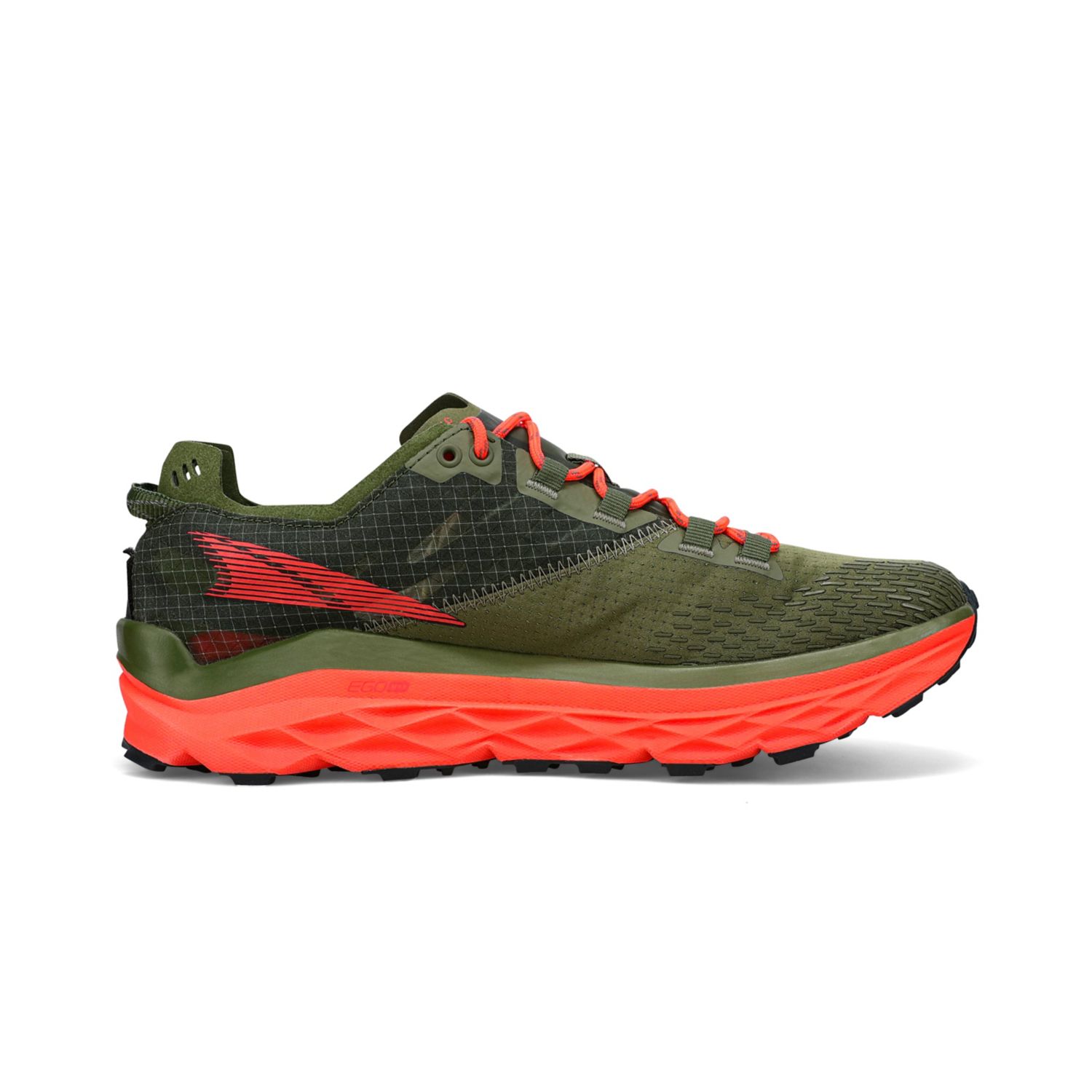 Zapatillas De Trail Running Altra Mont Blanc Hombre Verde Oliva | Argentina-31750469