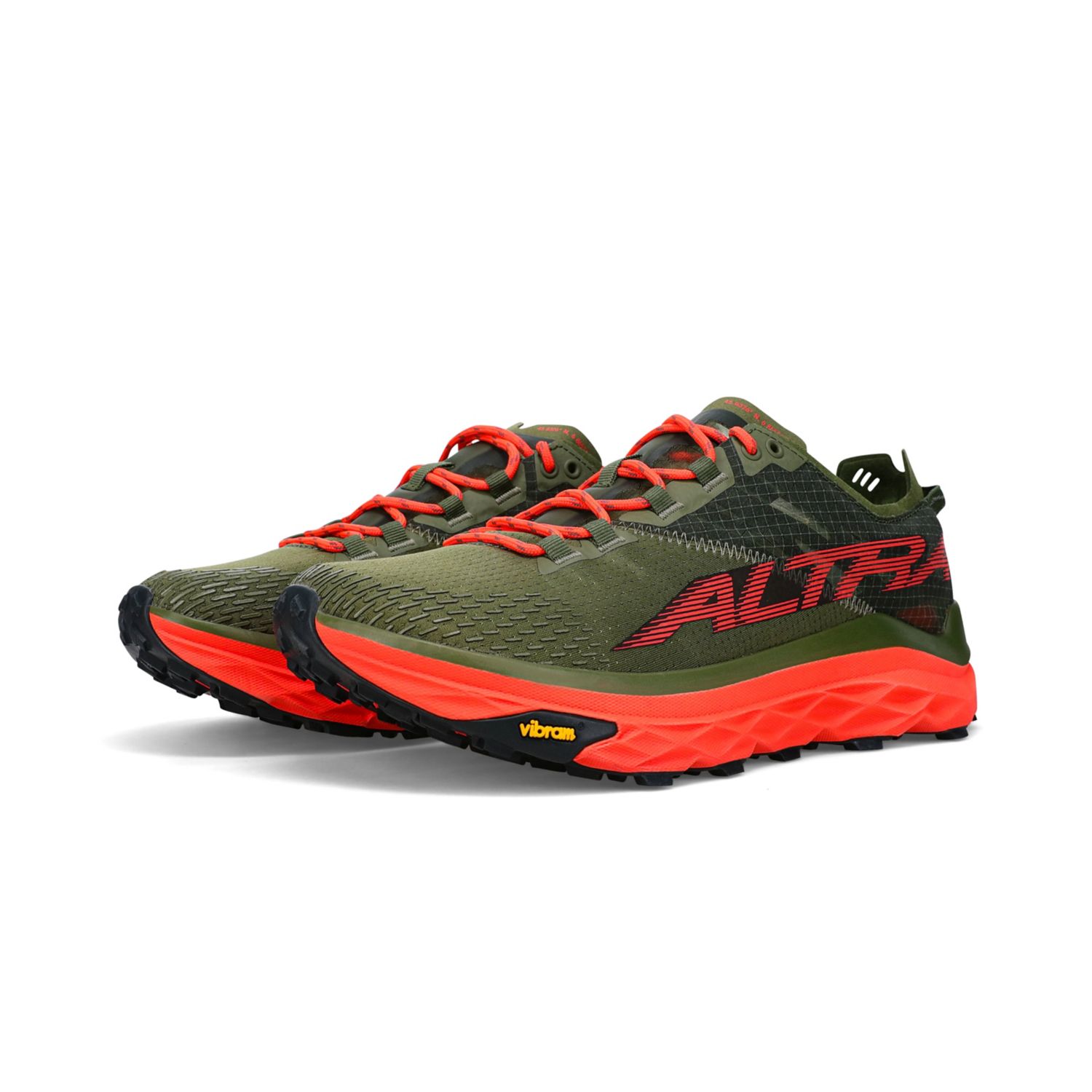 Zapatillas De Trail Running Altra Mont Blanc Hombre Verde Oliva | Argentina-31750469