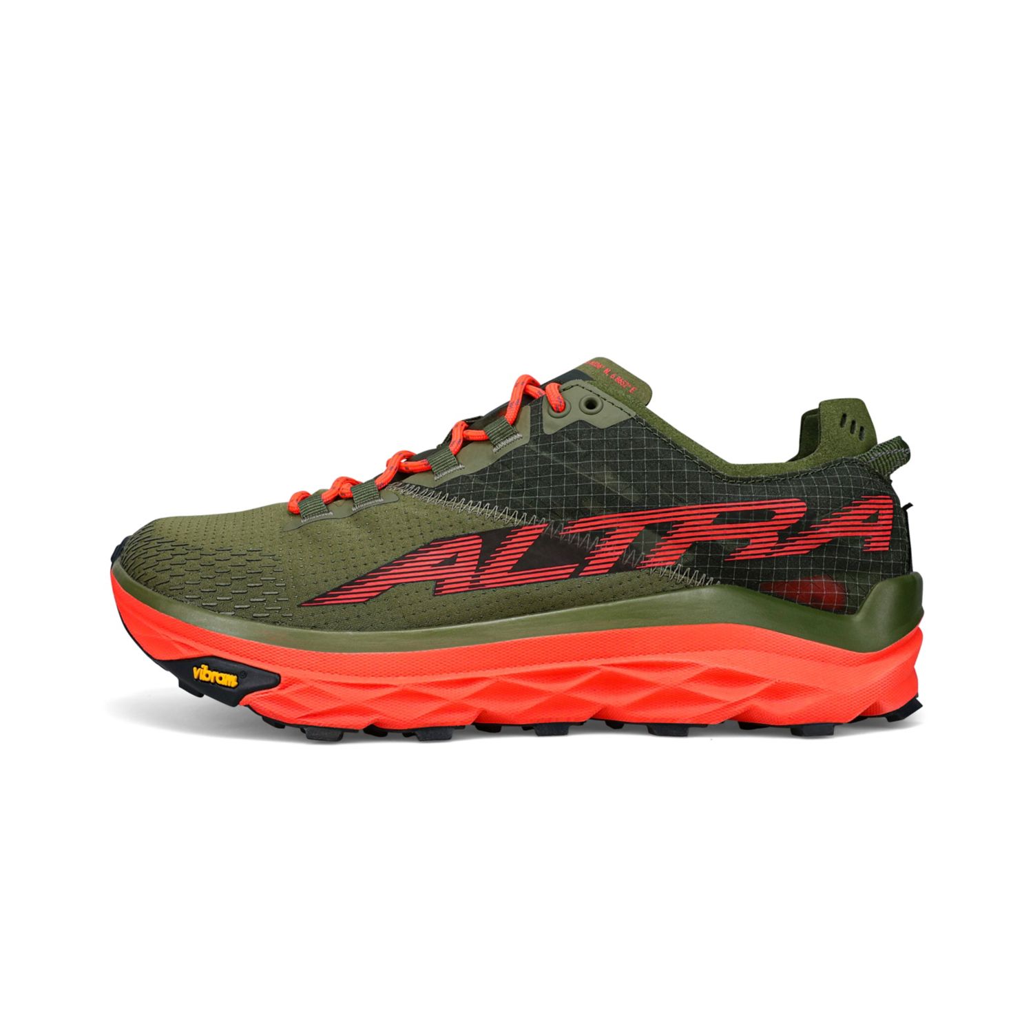 Zapatillas De Trail Running Altra Mont Blanc Hombre Verde Oliva | Argentina-31750469