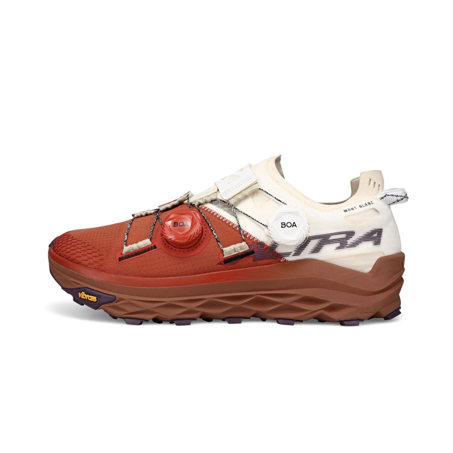 Zapatillas De Trail Running Altra Mont Blanc Boa Mujer Burdeos | Argentina-54273919