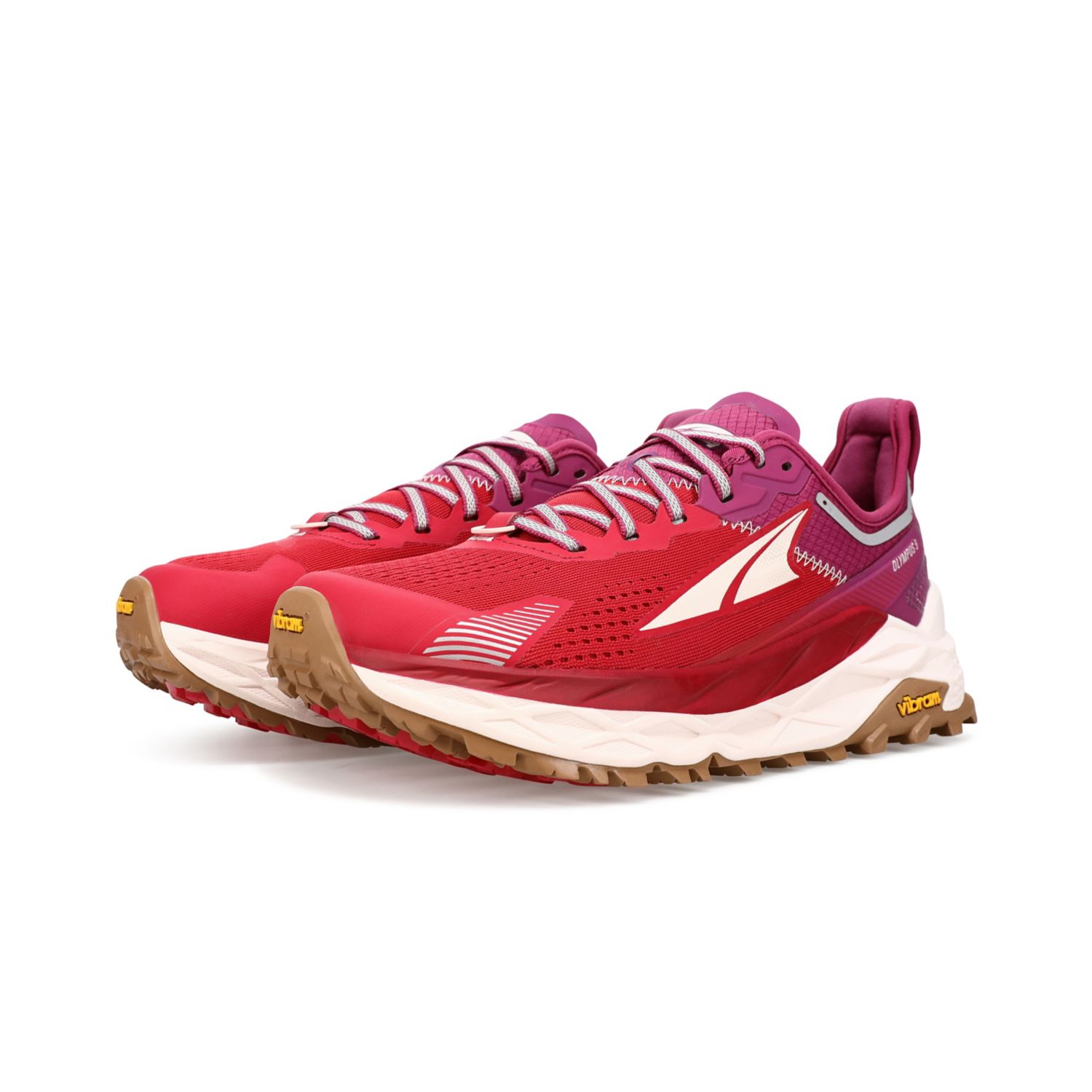 Zapatillas De Trail Running Altra Olympus 5 Mujer Rojas Moradas | Argentina-32907469