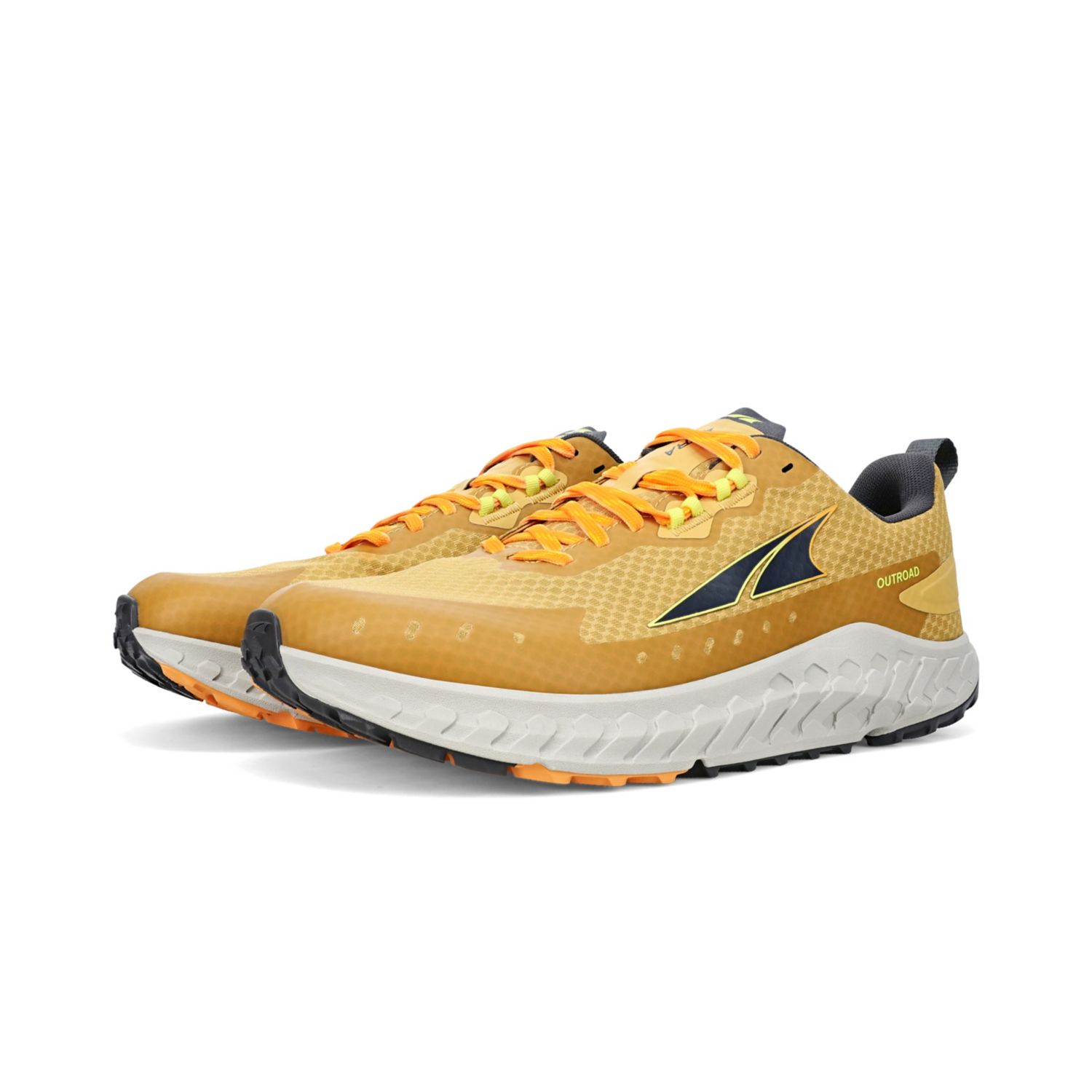 Zapatillas De Trail Running Altra Outroad Hombre Gris Amarillo | Argentina-05916839