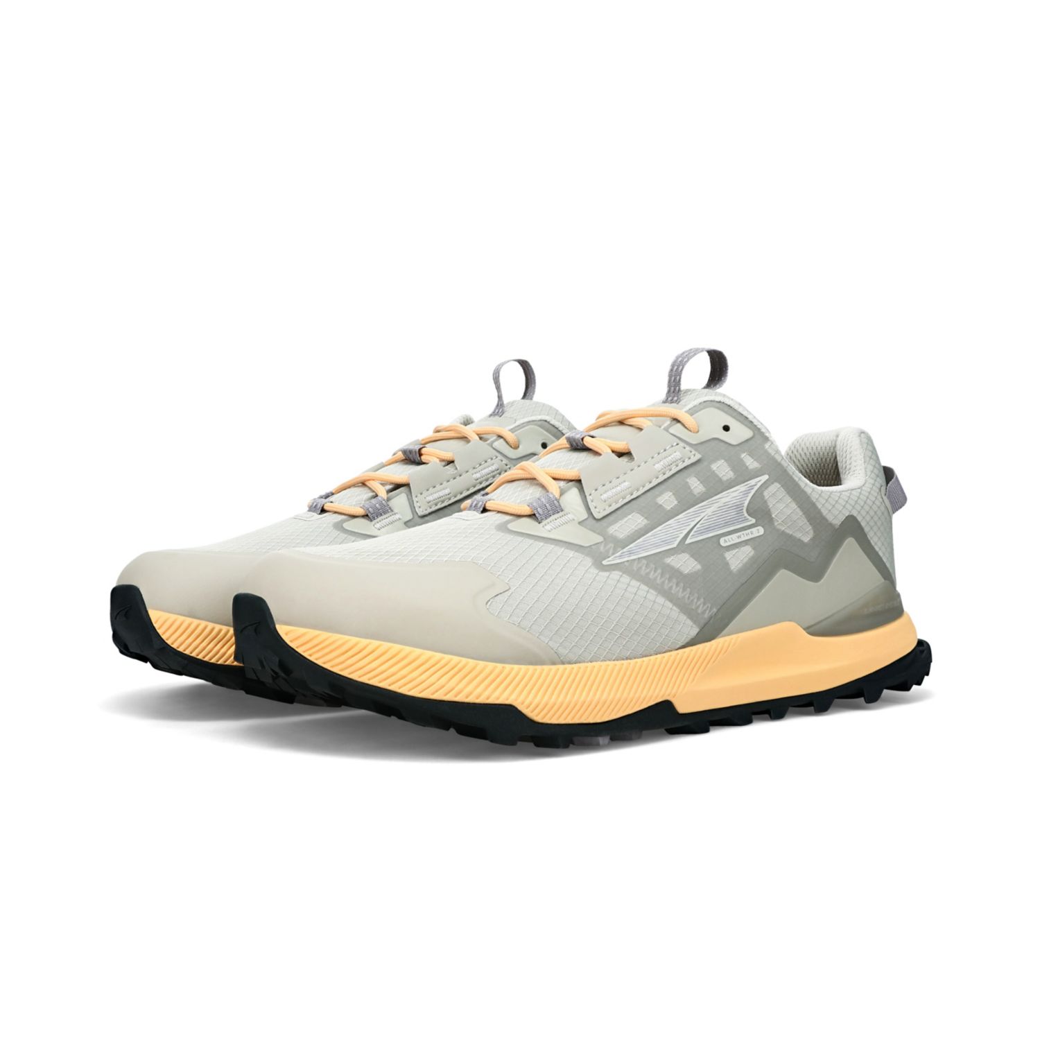 Zapatos De Senderismo Altra Lone Peak All-wthr Low 2 Mujer Gris Naranjas | Argentina-59672849